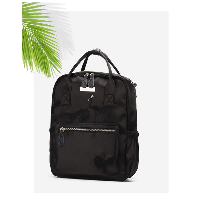 Школьная сумка с Фламинго Женская Новая Модная студенческая