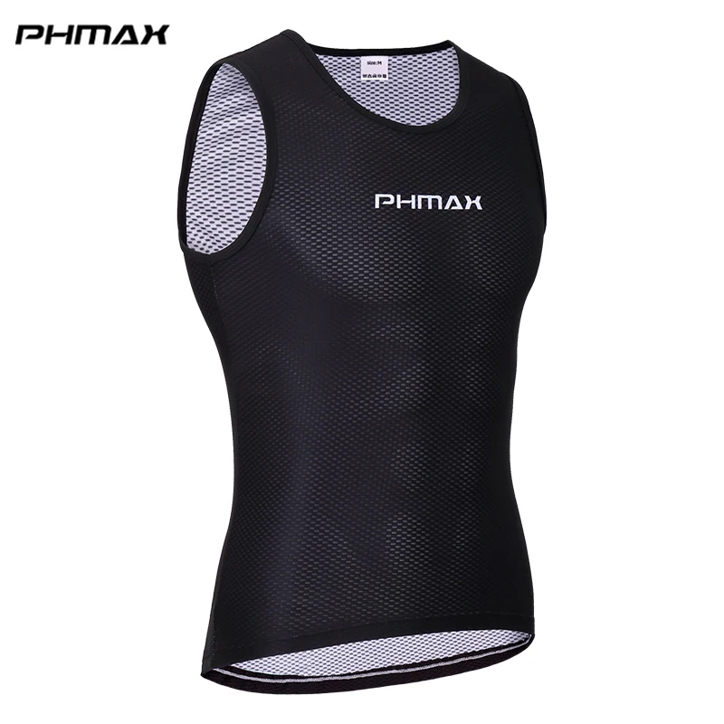 black PHMAX майки для велоспорта, сохраняющие сухость, сетчатая одежда для велоспорта, горная дорога, MTB, велосипед, Джерси для спорта на открытом воздухе, горные базовые слои - Цвет: black