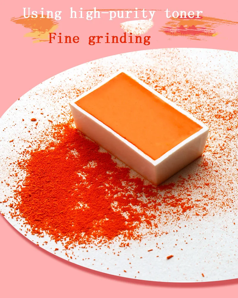 48/72/90 Цвета Твердые акварельные краски в наборе Портативный металлическая