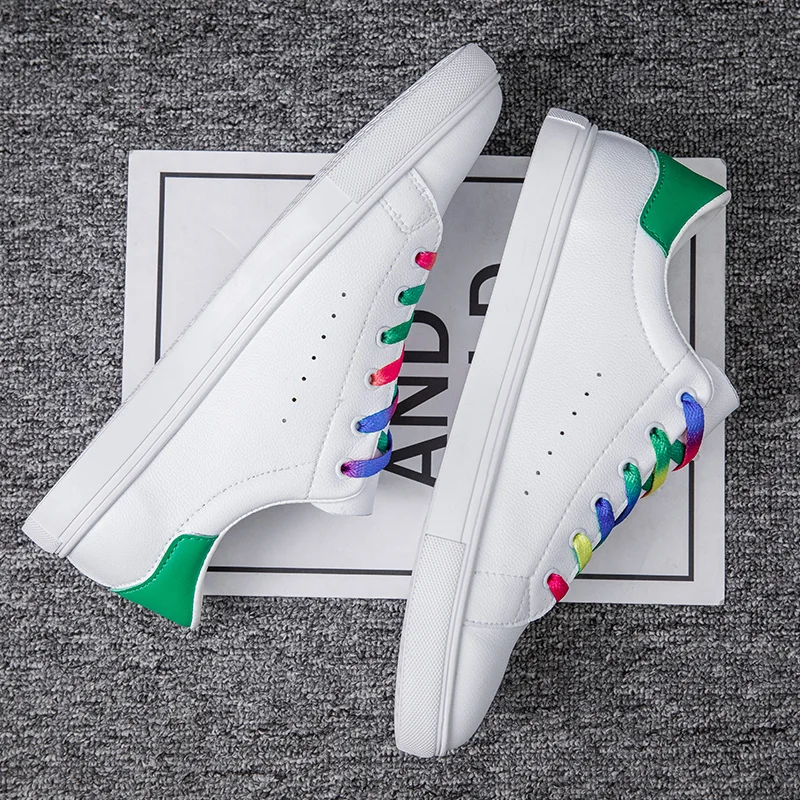 Мужские теннисные туфли Новые поступления 2020 мужские белые кроссовки уличные