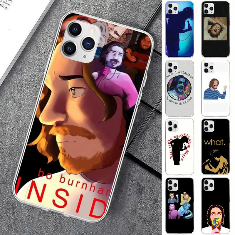 

Bo Burnham Phone Case for iPhone 11 12 13 mini pro XS MAX 8 7 6 6S Plus X 5S SE 2020 XR case