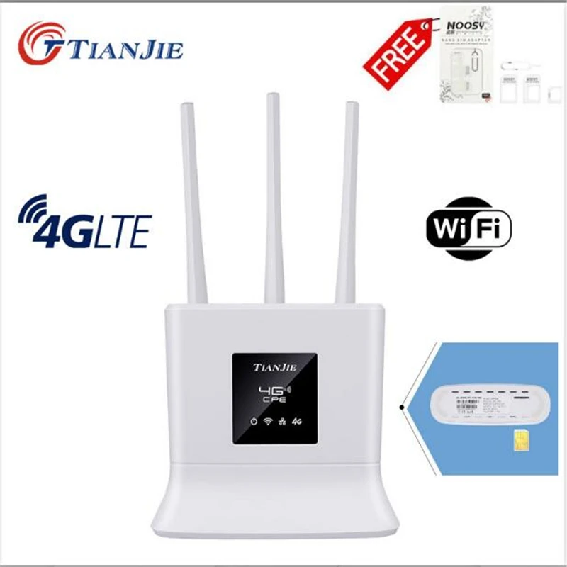 Беспроводной Wi-Fi роутер 3G 4G, беспроводной модем CPE, ключ для Sim-карты, уличные антенны LTE TDD FDD Wi-Fi, точка доступа, Сеть RJ45 WAN/LAN
