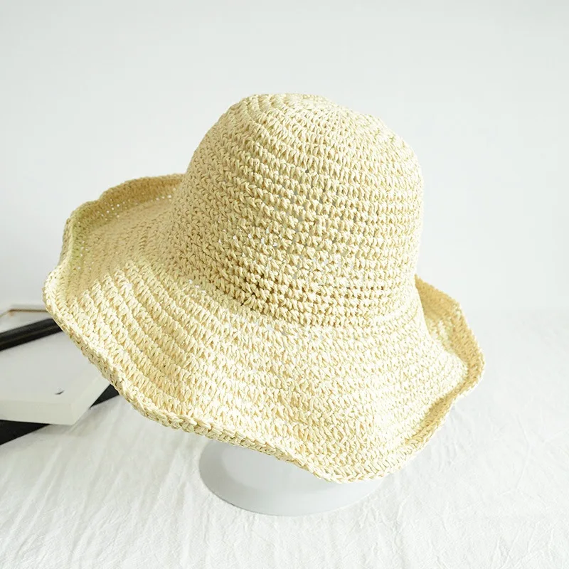 DCEBEY 2020USPOP Fashion New Summer Autumn Sun Hat Women Girl Straw Panama Beach Caps For Holiday Dropship | Аксессуары для одежды