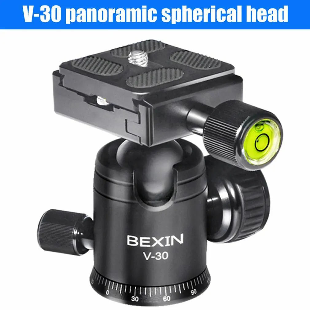 

Camera ball head video dslr tripod head mount mini ballhead 360 degree rotating panoramic head for tripod dslr camera