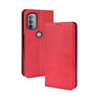 suitable for motorola g51 g41 g31 anti drop magnetic card mobile phone case clamshell leather retro luxury wallet case