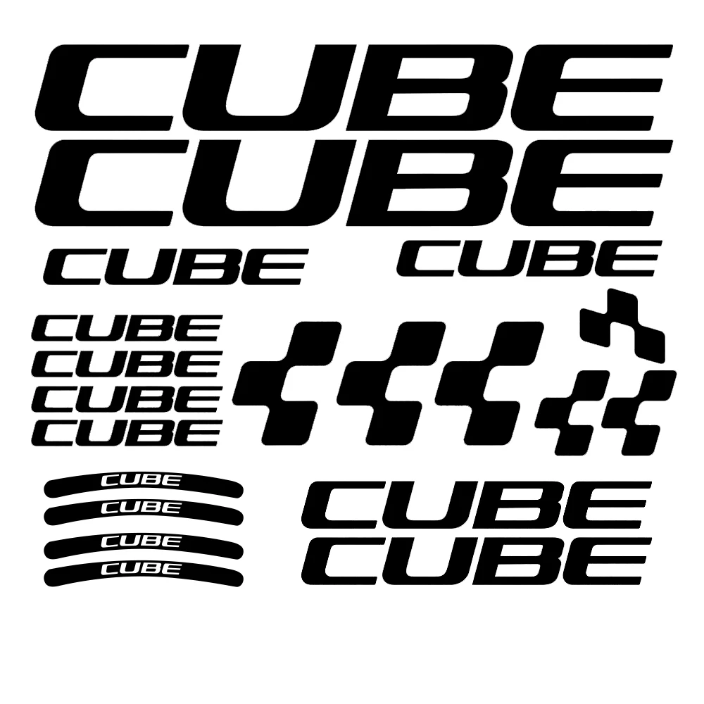 Для CUBE велосипед наклейка s виниловая Рамка Цикл Велосипед тюнинг обод колесная