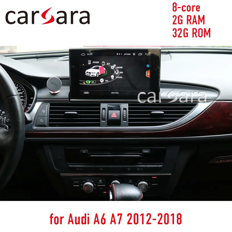 Головное устройство на Android обновленный экран для Audi i A6 A7 2012 до 2018 сенсорный GPS