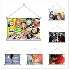 Аниме One Piece Luffy Zoro Sanji Usopp Nami настенный плакат из сплава