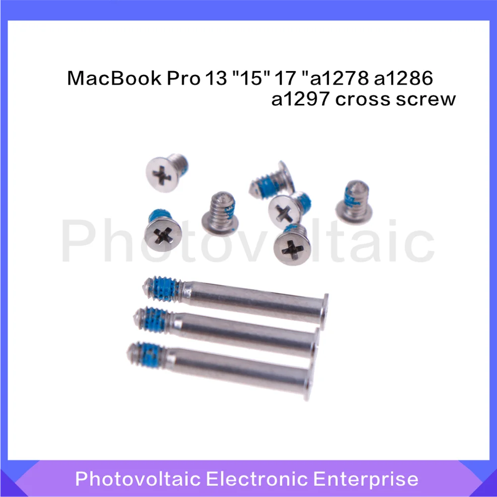 Screw с инструментами для MacBook Pro 13 &quot15&quot 17 &quotзадняя крышка винт Macbook A1278 A1286 A1297