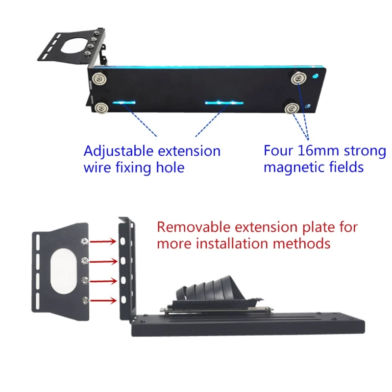 Вертикальный монтажный комплект для графического процессора универсальный