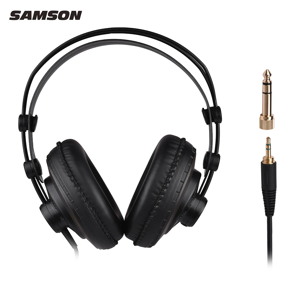 SAMSON SR850 Professional Studio Reference Monitor Headphones Dynamic Headset for Recording Monitoring Music Gaming DJ | Спорт и