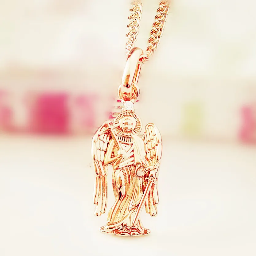 Новинка православные мужские ювелирные изделия трендовые ожерелья из розового