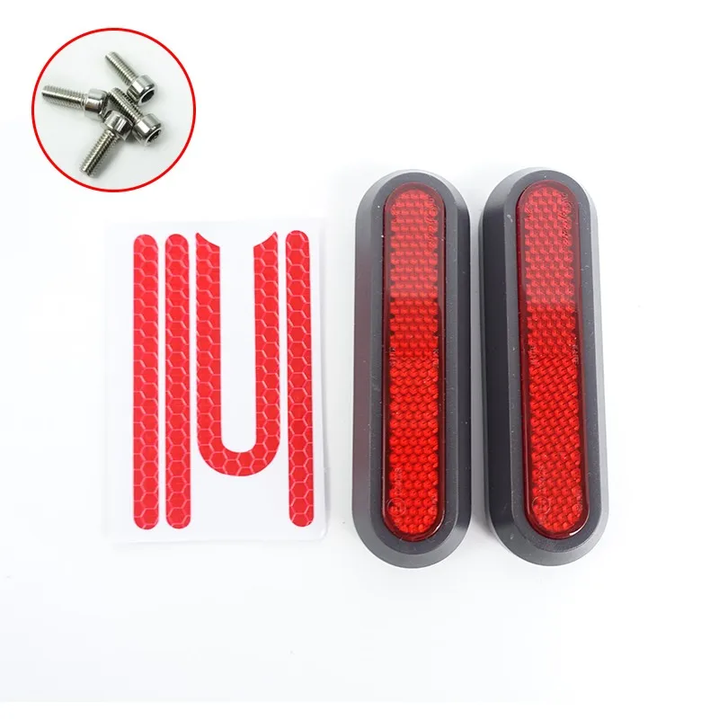 

2pcs Kick Scooter Protective Cover With Sticker For Xiaomi M365 Electric Scooter Wheel Hubs Cap Protective Shell Case Accessory