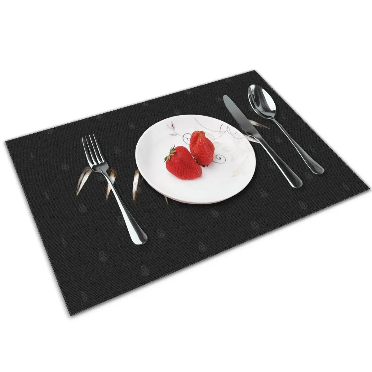 Набор из 4-х стираемых салфеток для обеденного стола термостойких и нескользящих