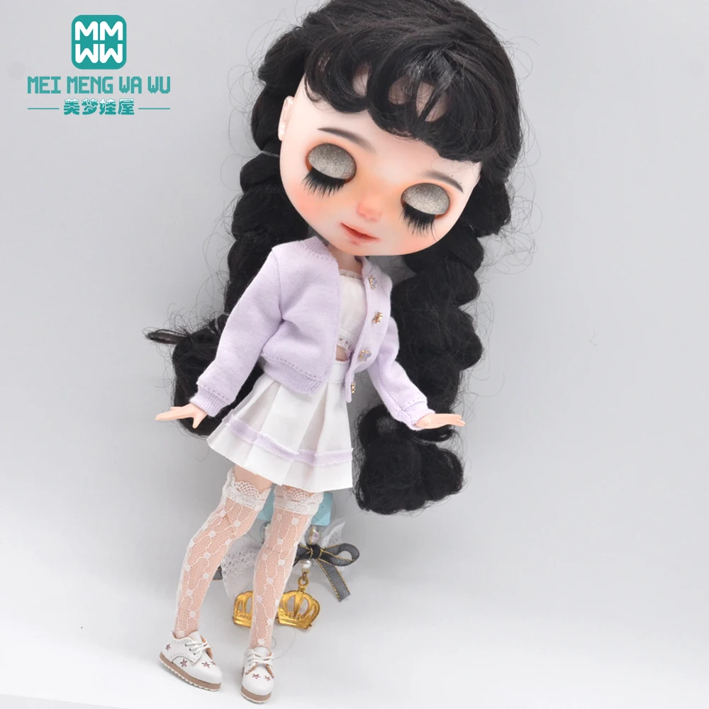 Одежда для куклы блайз 1 шт. свитер кардиган юбка топ-труба кукол азон 28-30 см OB22 OB24