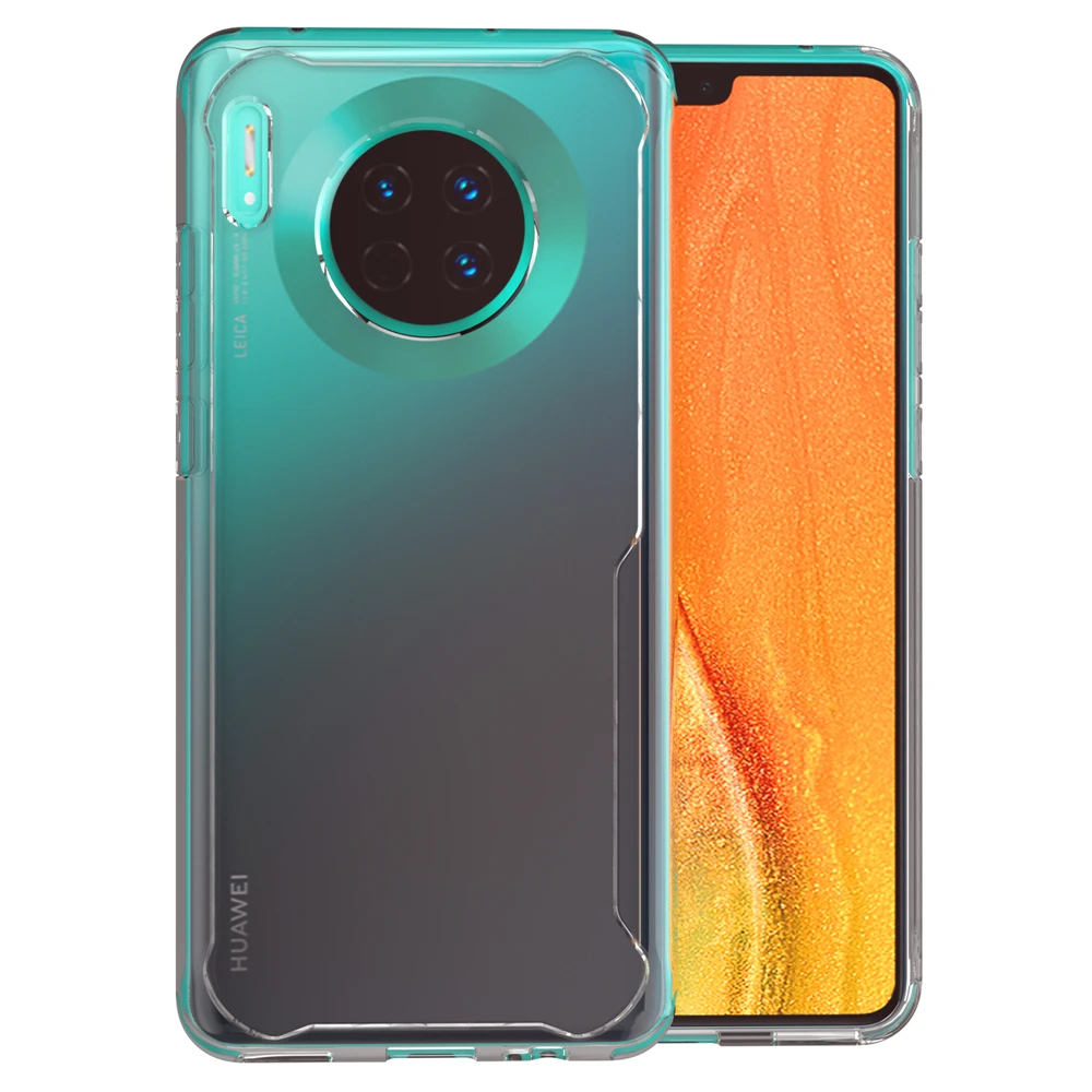 Для Huawei Mate 30 Чехол для задней панели ультра тонкий прозрачный чехол телефона с