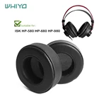 Whiyo Сменные амбушюры для ISK HP 580 HP 680 HP 980 HP 580 680 980 наушники с подушкой на рукавах, бархатные амбушюры, амбушюры