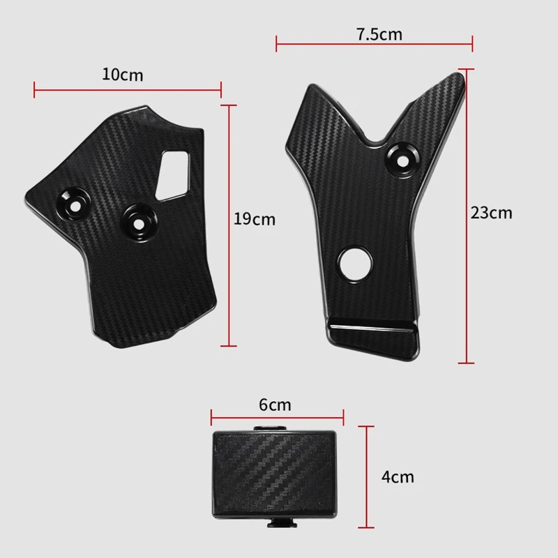 

1 Set Left Right Frame Guard Front Cylinder Protector Cover & 1 Set Front Sprocket Cover