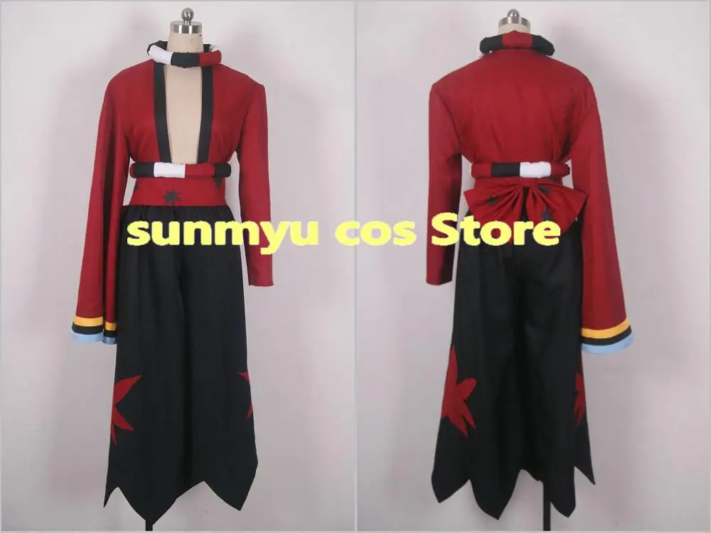 Кимоно для косплея Katanagatari кимоно Shichika Yasuri одежда на заказ Хэллоуин оптовая