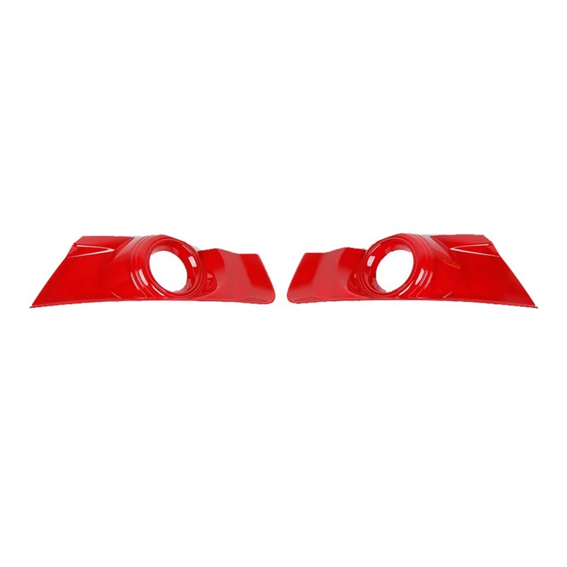 

Front Bumper Fog Light Lamp Panel Cover Trim ABS for Ford Mustang 2015 2016 2017 Car Accessories