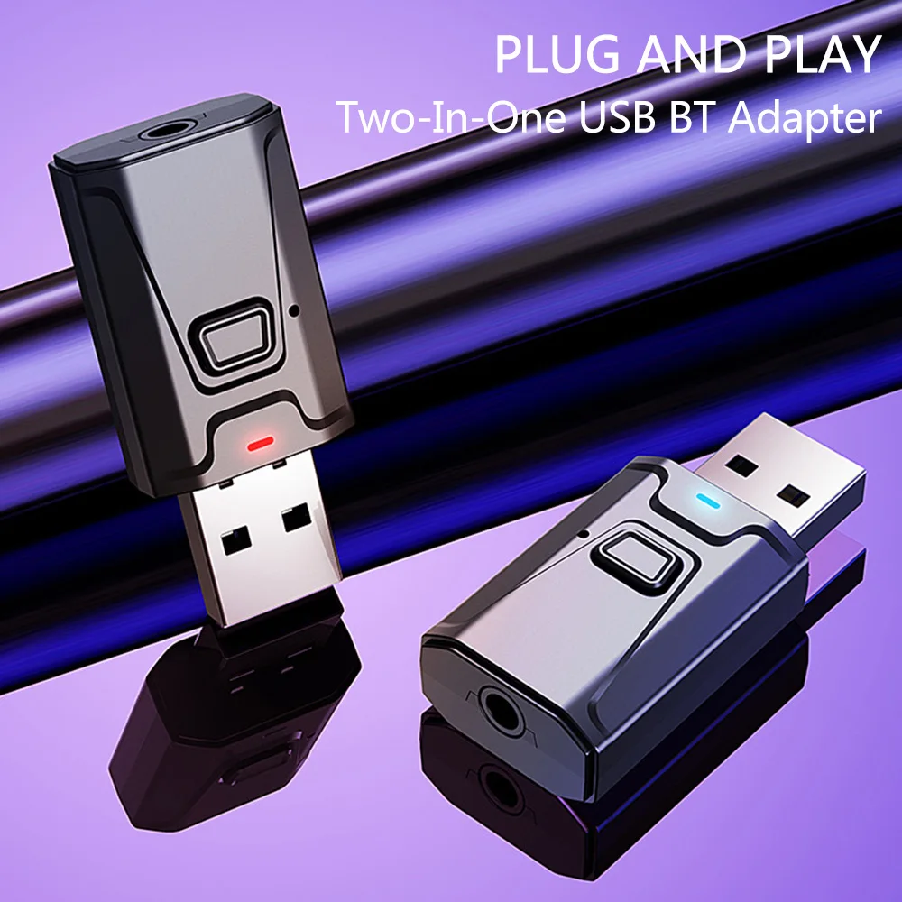 Мини стерео Bluetooth AUX RCA USB 3 5 мм разъем BT 0 аудио приемник передатчик для ТВ ПК