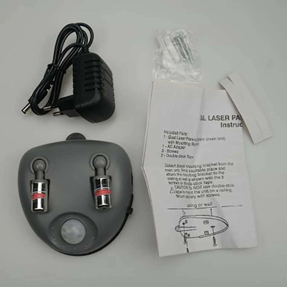 Двойной лазерный парковочный прибор для установки на потолок автомобиля