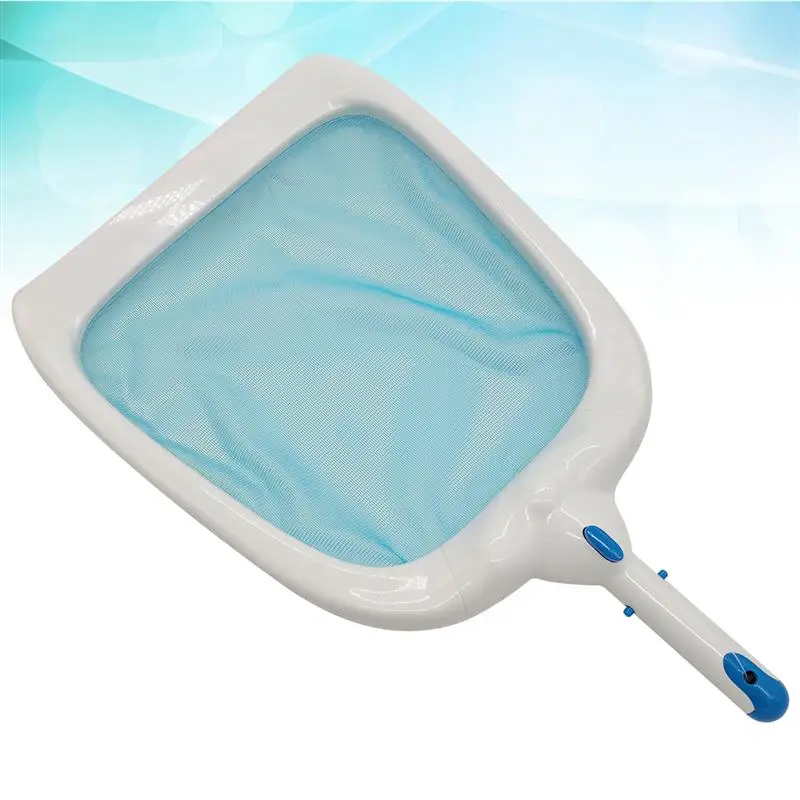 

1PC Shallow Swimming Pool Skimmer Mesh Scoop Net Shallow Cleaner Filter Tool for Garden Cleaning Swimming Pool (White)