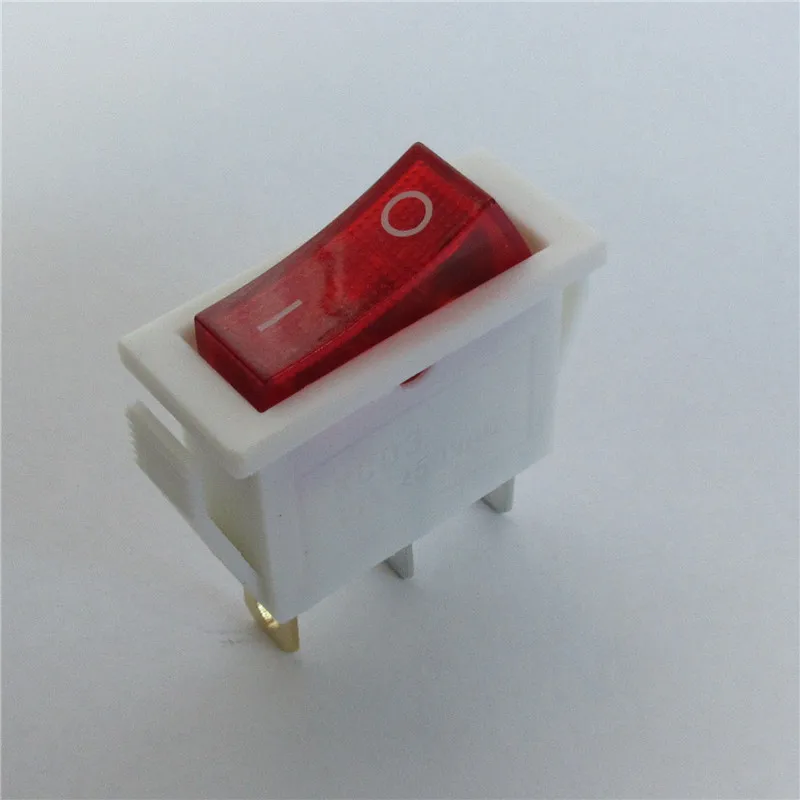 KCD3 белый с лампой 3 фута вкл/выкл электрический выключатель аксессуары