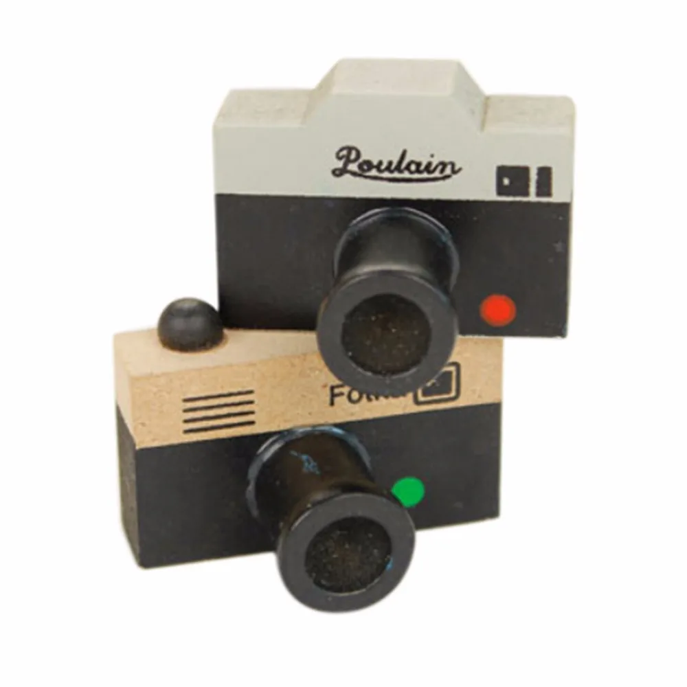 Горячая Распродажа 2 модели красивых корейских деревянных ретро камер резиновые