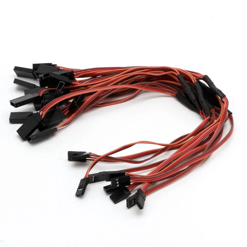 10 шт. 300 мм Y RC Servo стиль свинца удлинитель провода кабель для JR Futaba вертолета