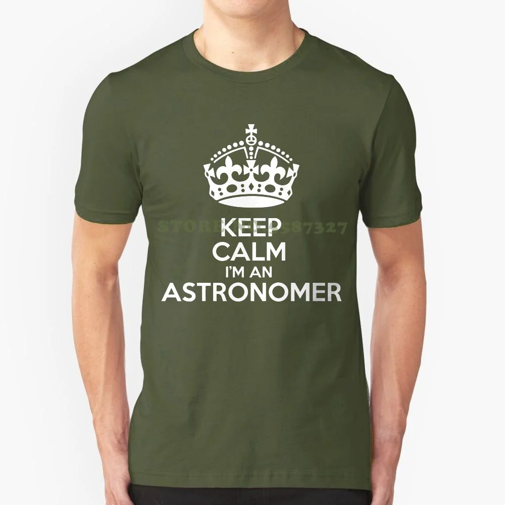 

Футболка мужская с надписью «Keep Calm I'm An астрономический»
