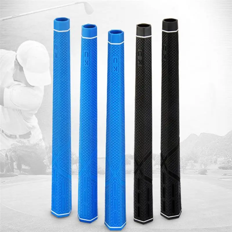 Rubber Hexagonal Golf Club Grip Standard Size Lightweight Non Slip For Practice Gestures Training Aids Accessory | Спорт и