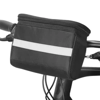 bicycle bag mountain bike front front hanging bag removable thermal protection foldable bicycle handle bag bicycle accessories