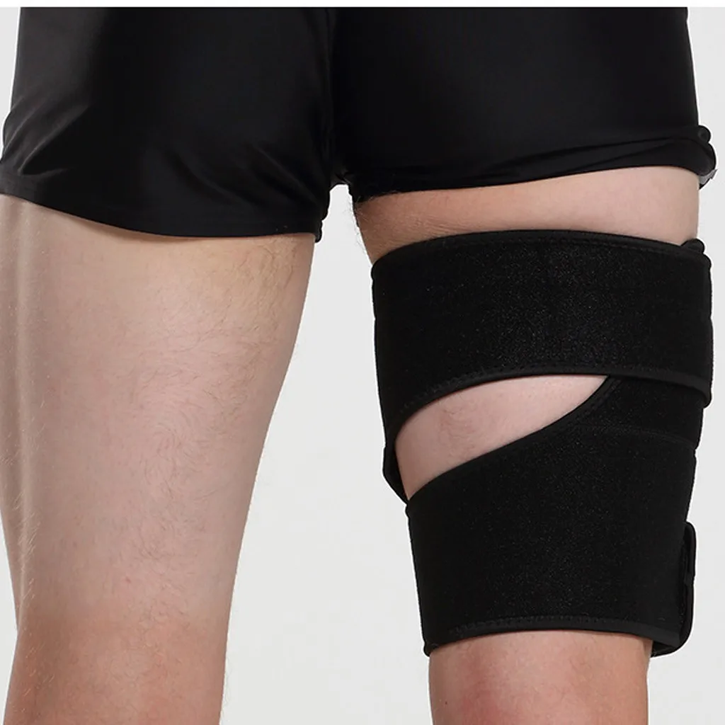Thigh Compressed Sleeves Hamstring Support Upper Leg For Running Sports Warmers Protector #g3 |