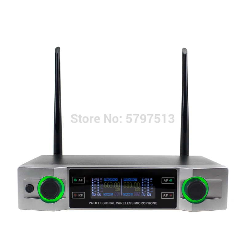 Новый беспроводной микрофон Профессиональная Беспроводная микрофонная система