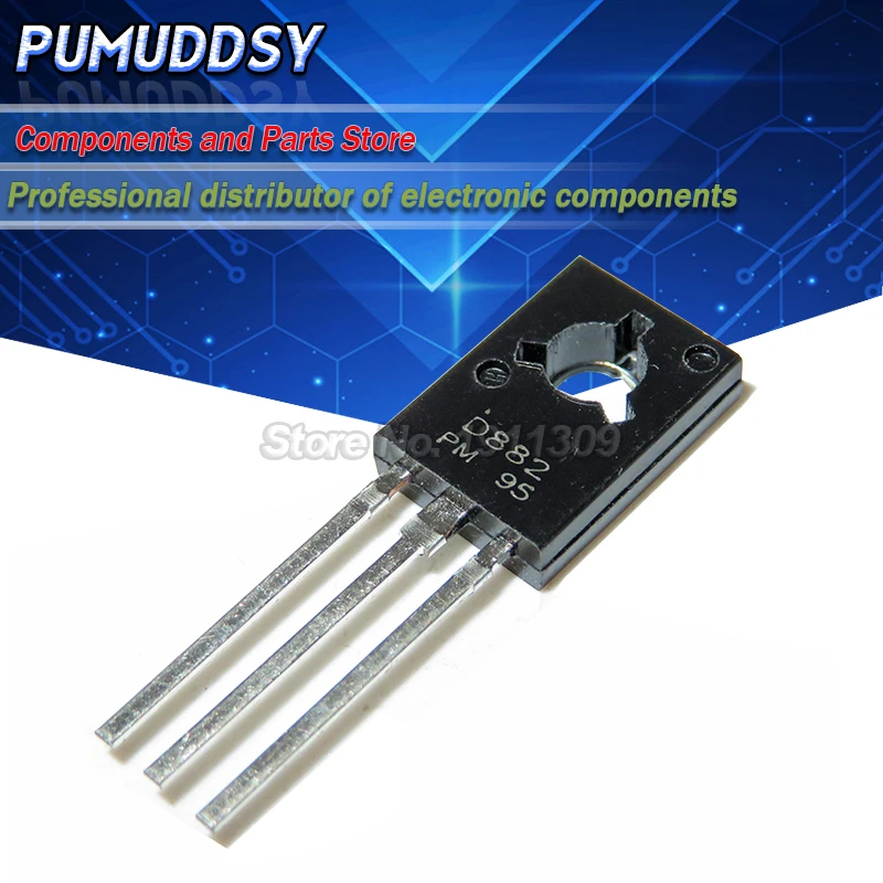 20 шт. 2SD882 TO 126 D882 TO126 IC новый и|Интегральные схемы| |