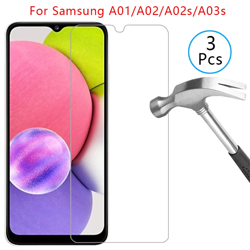 

case for samsung a03s a02s a02 a01 cover screen protector tempered glass on samsun galaxy a 01 02 s 02s 03s 01a 02a coque galaxi