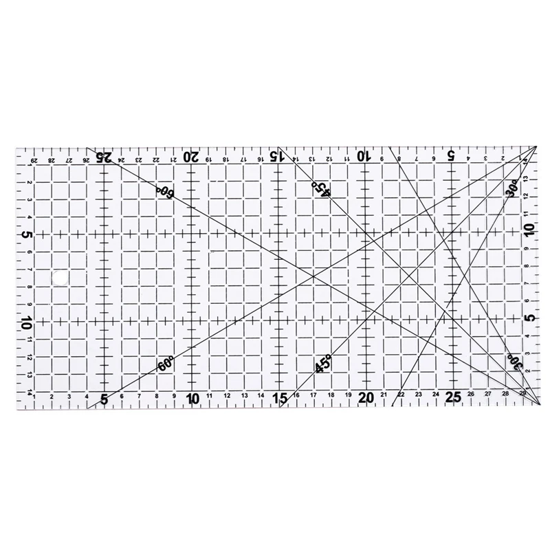 MIUSIE 11 шт. акриловая прямая Линейка с ясным масштабе линейки для резки из ПВХ