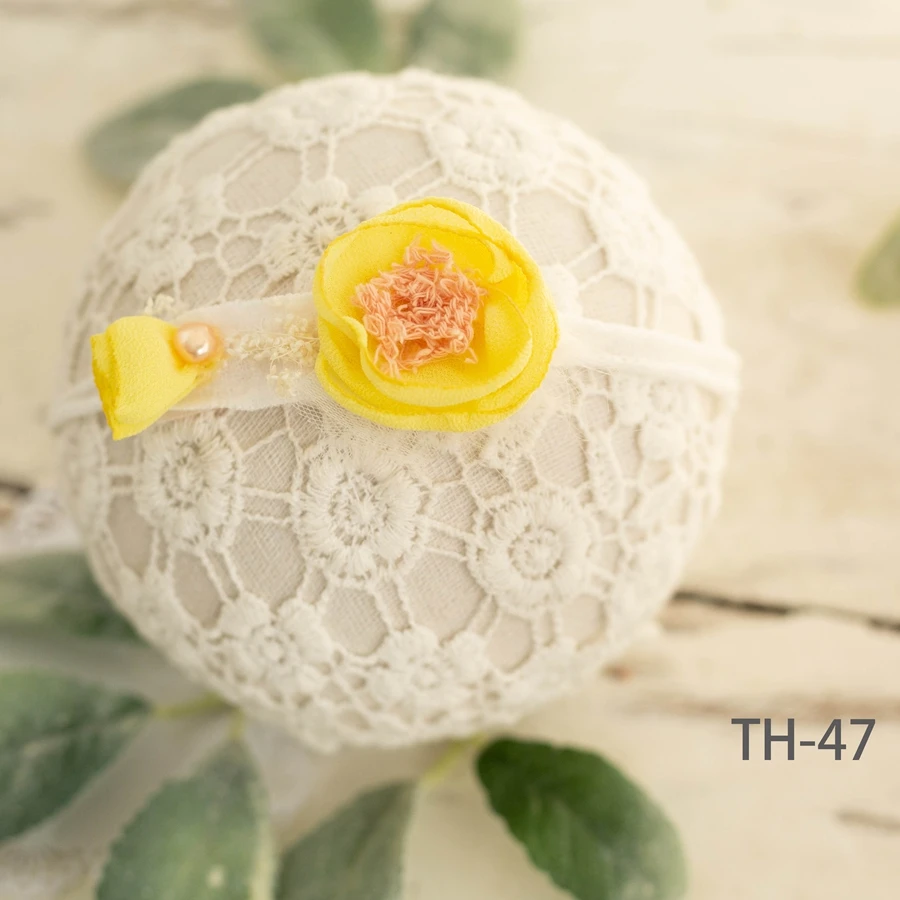 Diademas de perlas para beb&eacute;, accesorios para el cabello para ni&ntilde;a reci&eacute;n nacida, accesorios para fotograf&iacute;a, diademas de estudio-3