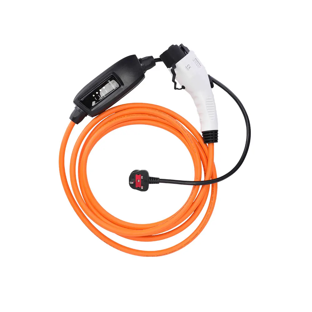 5 м 10A SAE J1772 разъем тип 1 EV зарядное устройство 2 UK вилка портативное EVSE