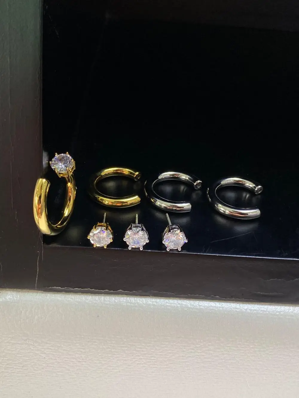 

RISPADA EH61277 Delicate Zircon Drop Earrings