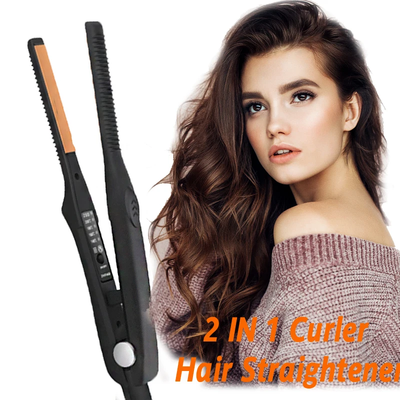 

Hair Straighting Multifunction Straightener Hair Flat Irons Ceramic Curling Styling Tools Salon Hair Straight Curler Stylers