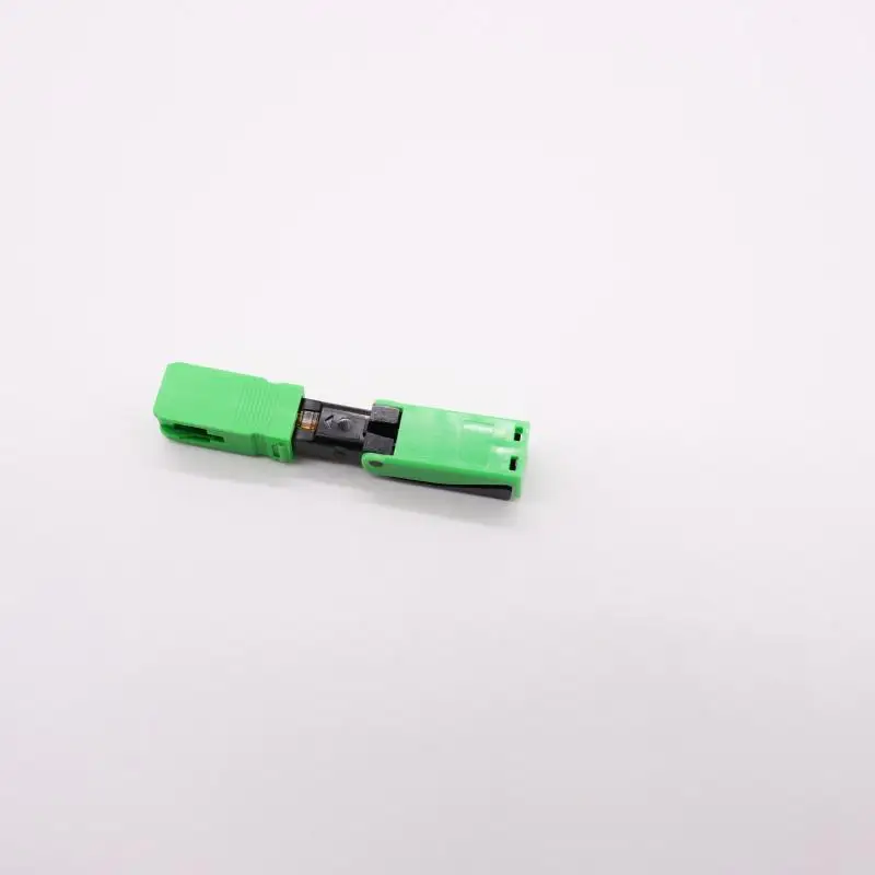 100PCS/Box FTTH SC APC Optical Fiber Cable Quick Connector Fast Cold Connection Adapter 0.3dB for CATV Network Free Shipping