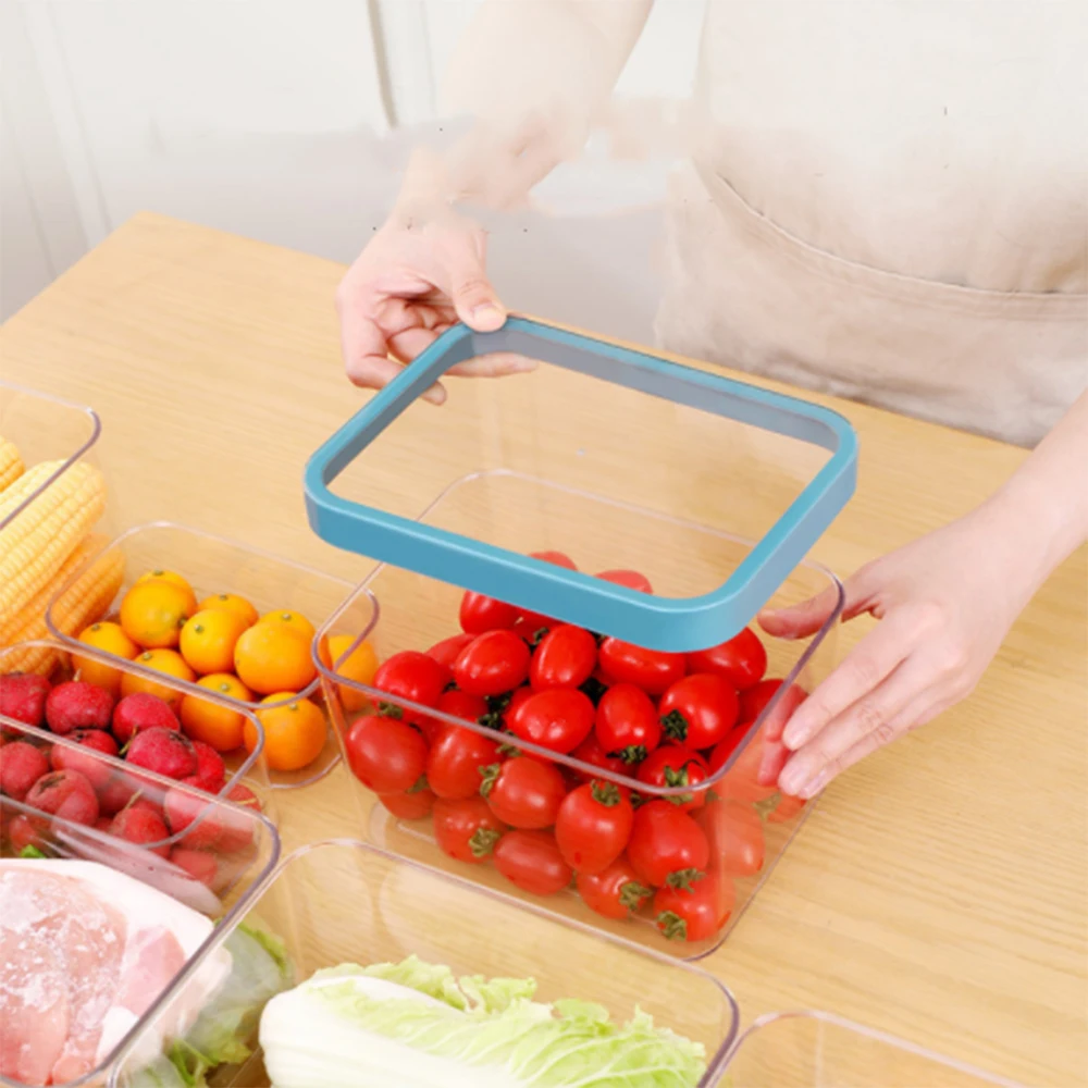 Контейнер для хранения пищевых продуктов в холодильнике со стандартной планкой