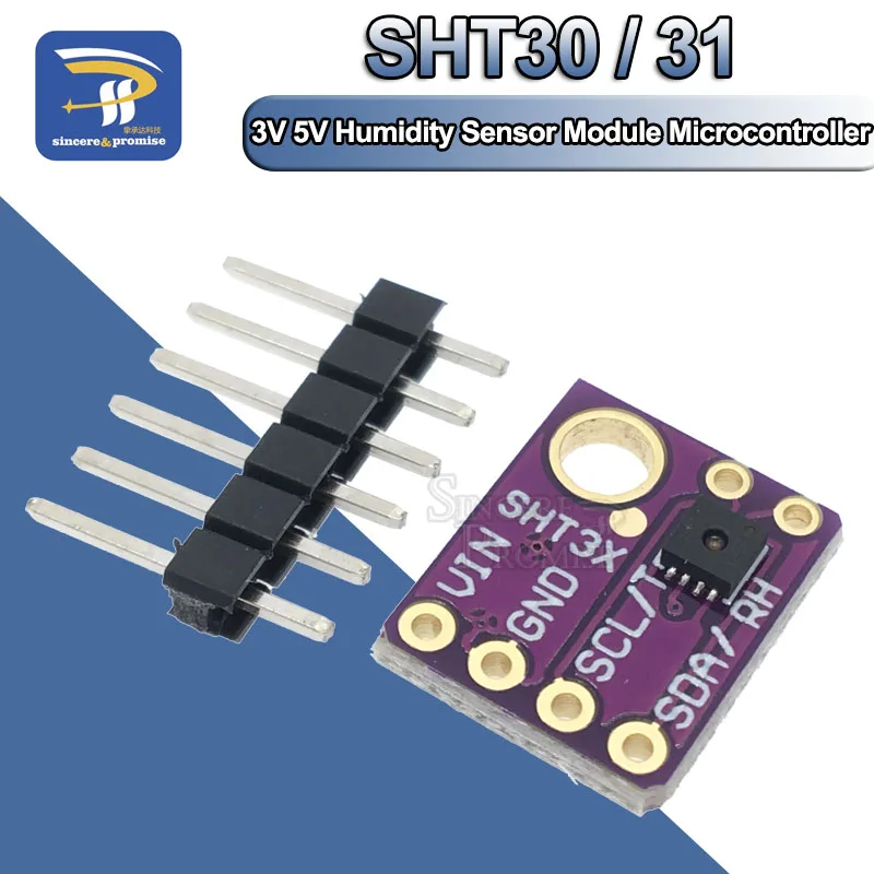 Интерфейс IIC I2C SHT30 цифровой выход датчик температуры и влажности точность разрыв