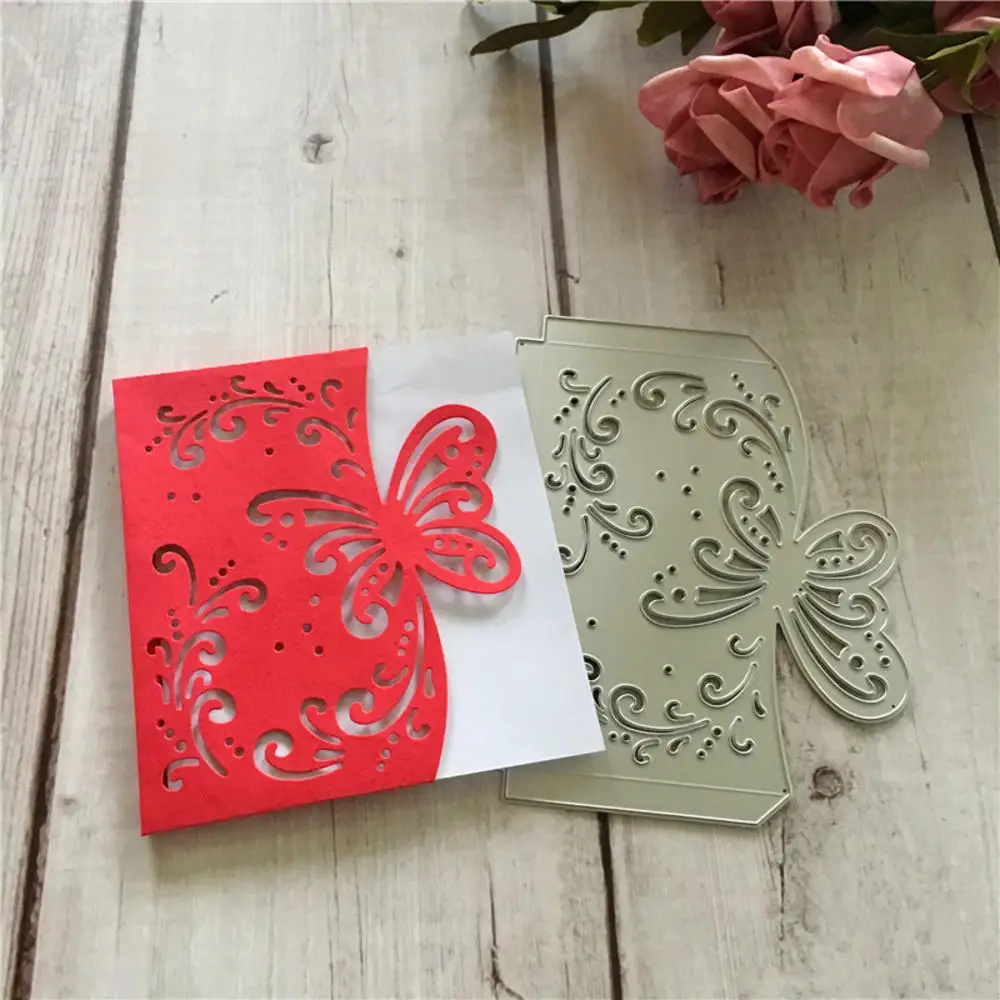 Высекальные штампы потрясающая металлическая бабочка для скрапбукинга Новые