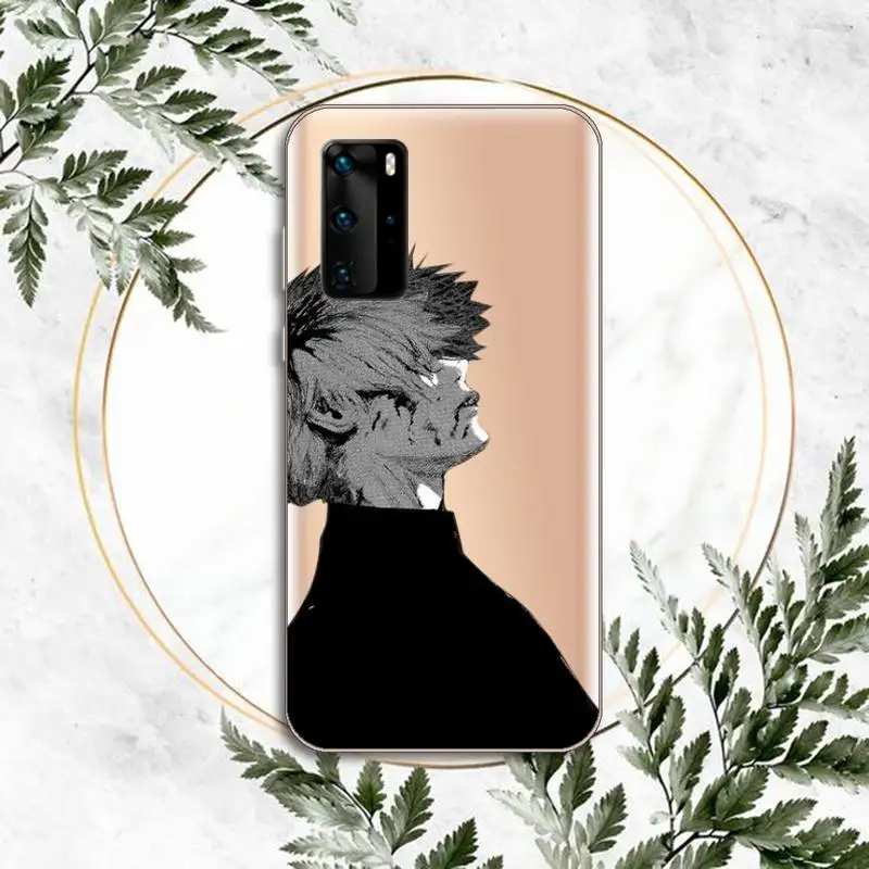 

Tokyo Ghoul Trendy Anime Kaneki Ken Phone Case Transparent for Huawei P honor 8 10i 20 30 40 smart 2019
