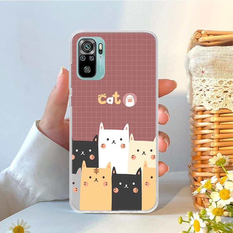Мягкий чехол для Xiaomi Redmi Note 10 10S 9 9S 8 7 8T 11 Pro 9A 9T 9C 8A 7A 6A 6 | Мобильные телефоны и