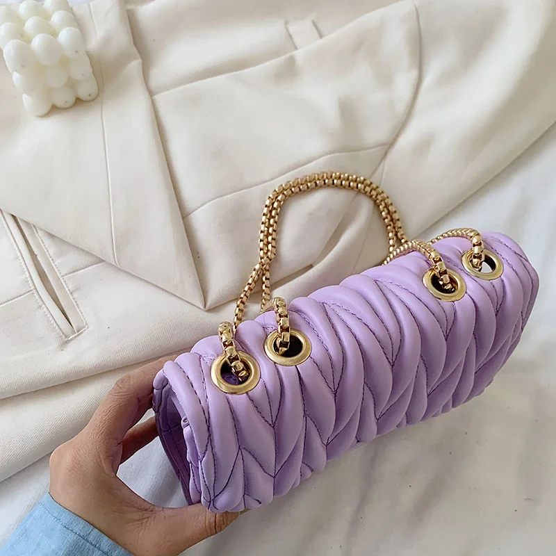 

ATLI Small Casual PU Leather Crossbody Bags for Women 2021 Chain Shoulder Handbags Women's Branded Trending Hand Bag