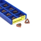 Фрезерные Вставки для токарного станка с ЧПУ WCMT050308FN, чипсет, износостойкий токарный инструмент из твердого сплава